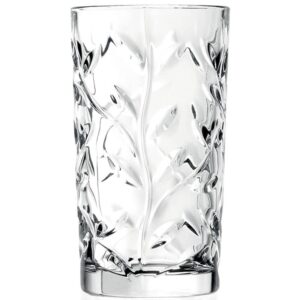 Crystal Leaf Highball, Set of 6