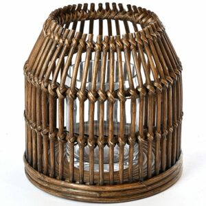Conical Rattan Lantern