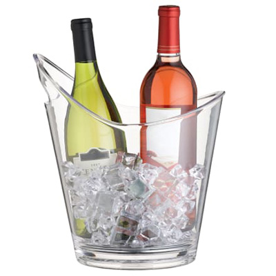 Clear Acrylic Wine Bucket