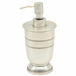 Pewter Beaded Soap Dispenser