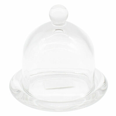 Mini Glass Butter Dish