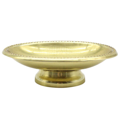 Brass Beaded Soap Dish