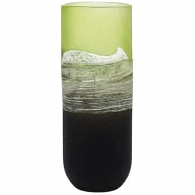 Green Volcanic Vase
