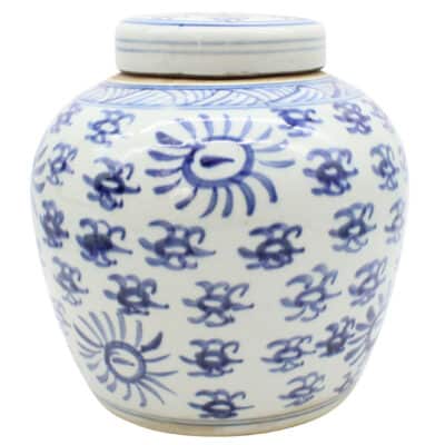 Small Blue Ginger Jar