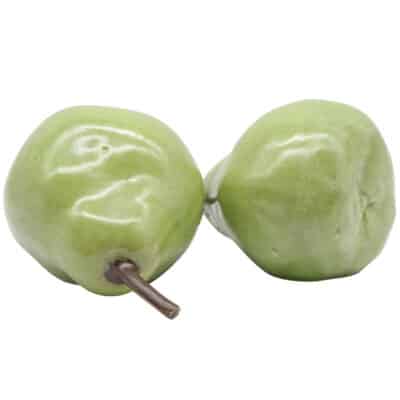 Ceramic Fruit, Set of 2