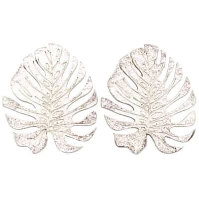 Monstera Tablecloth Weights, Set of 4