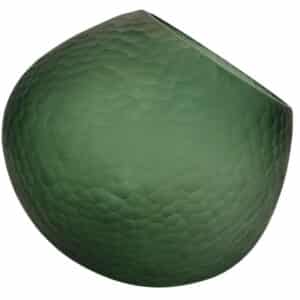 Emerald Ripple Vase